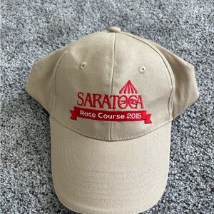 Saratoga Race Course 2015 Tan Cap